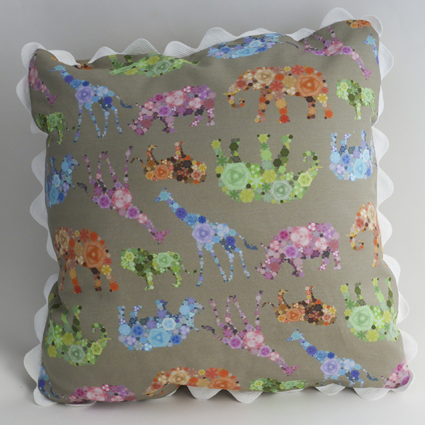 surface design applied to pillow