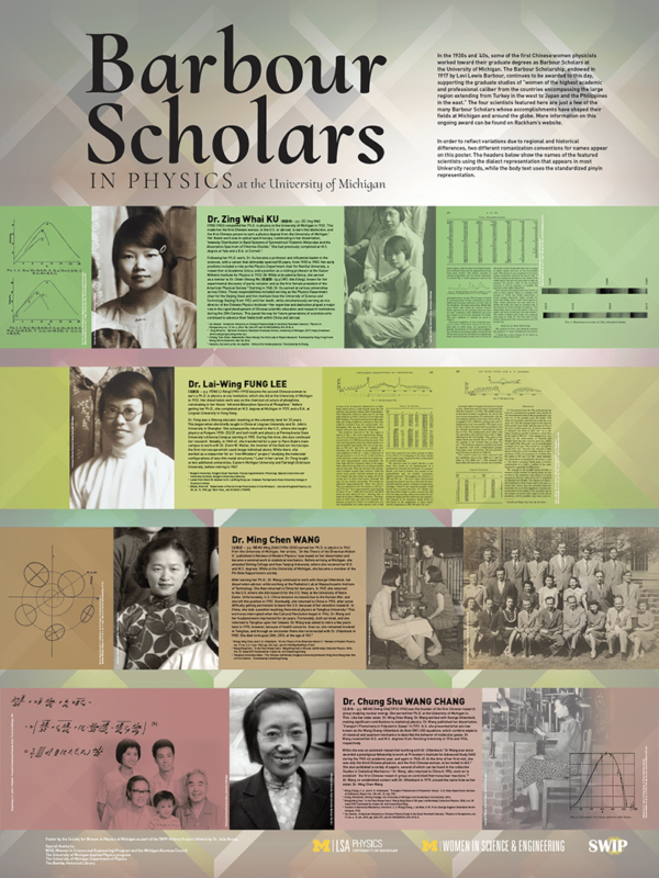 U-M Physics Women Scholars